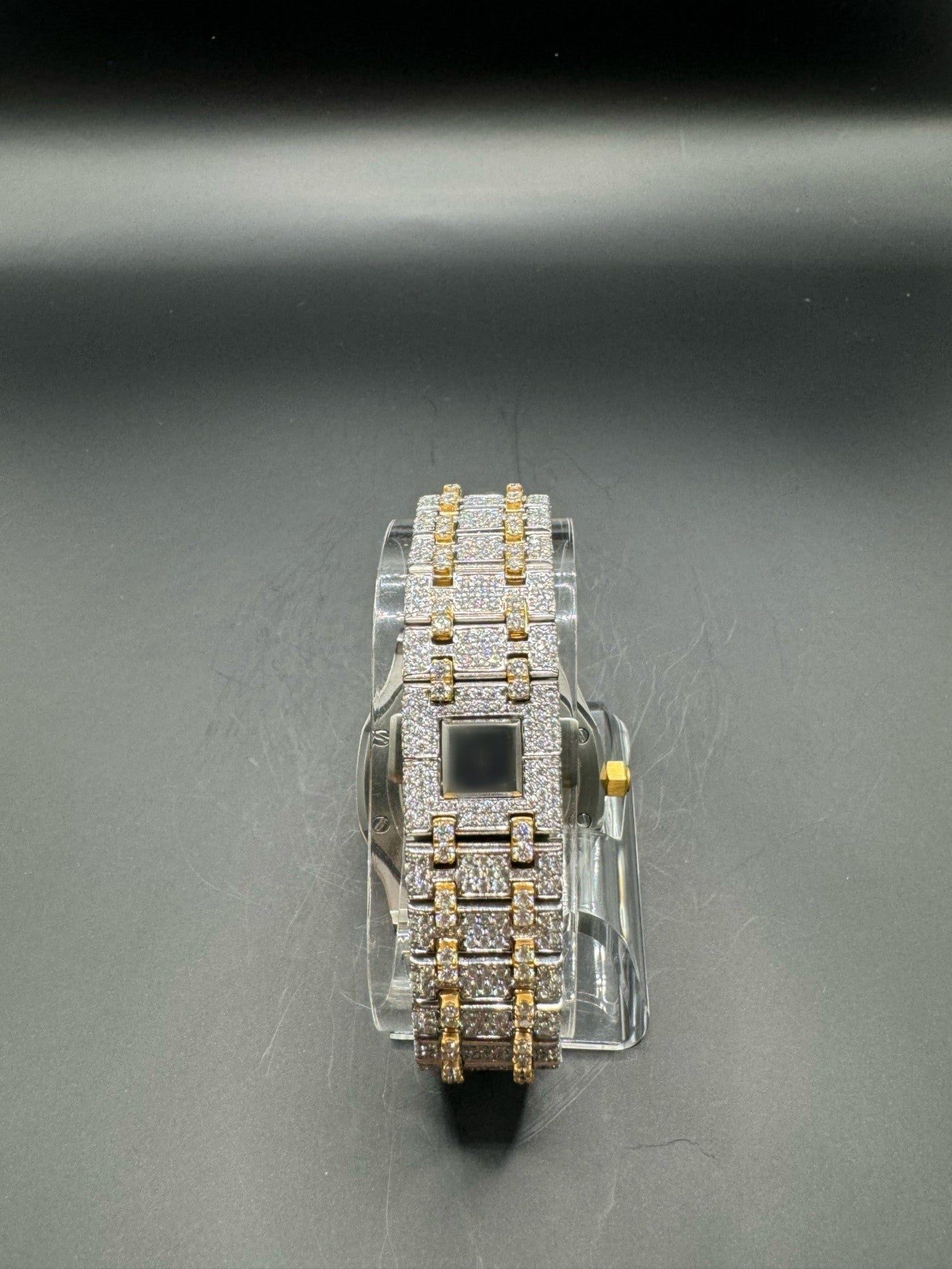 Two-Tone Yellow Moissanite Watch (41mm)